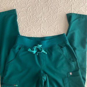 New FIGS Green Scrub Pants, XS